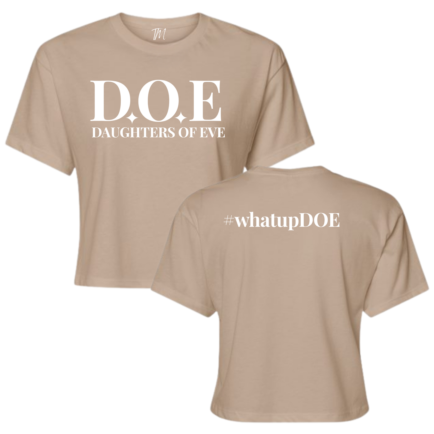DOE Crop Tee