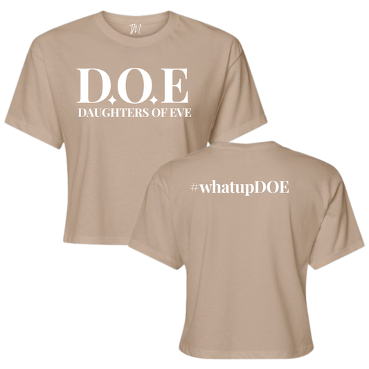DOE Crop Tee