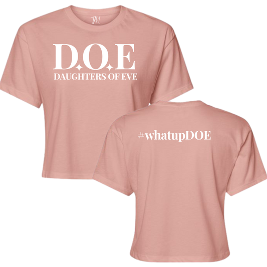 DOE Crop Tee