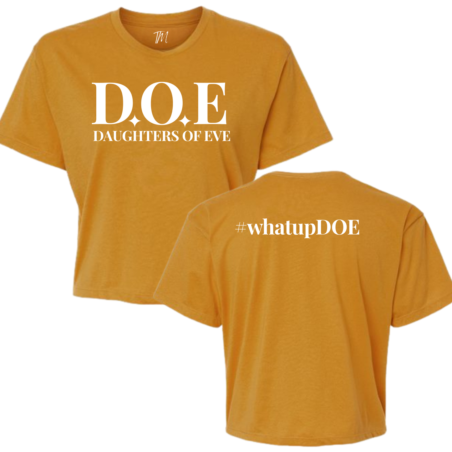 DOE Crop Tee