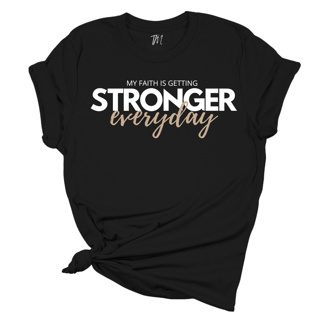 Faith is Getting Stronger