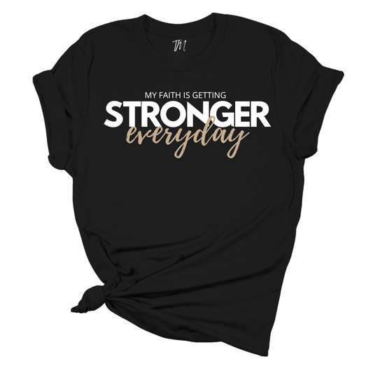 Faith is Getting Stronger